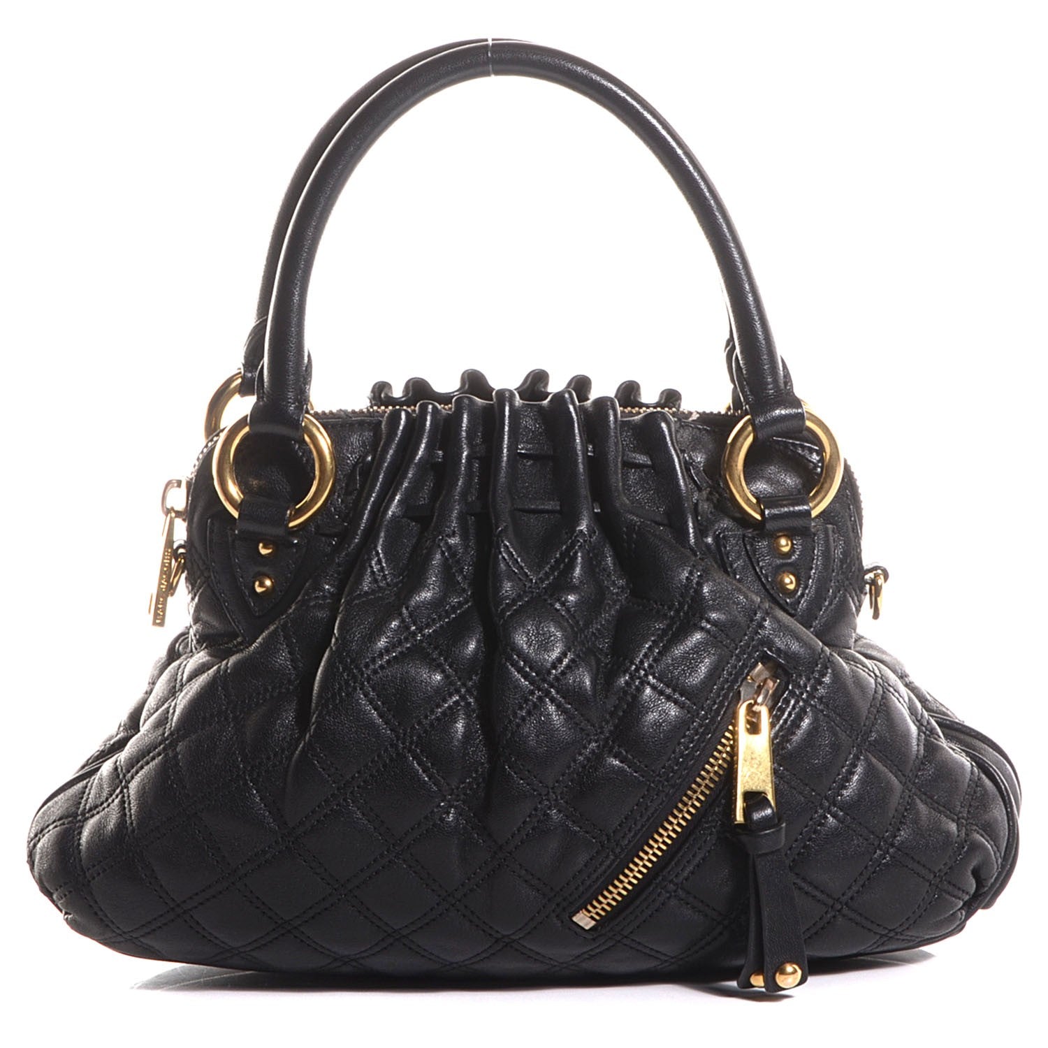 Marc Jacobs Leather Quilted Small Cecilia Black 1 of 7