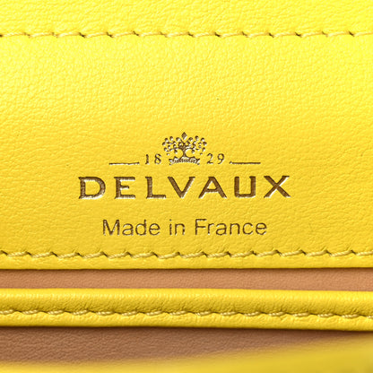 Delvaux Alligator Mini Brillant Satchel Citron 6 of 9