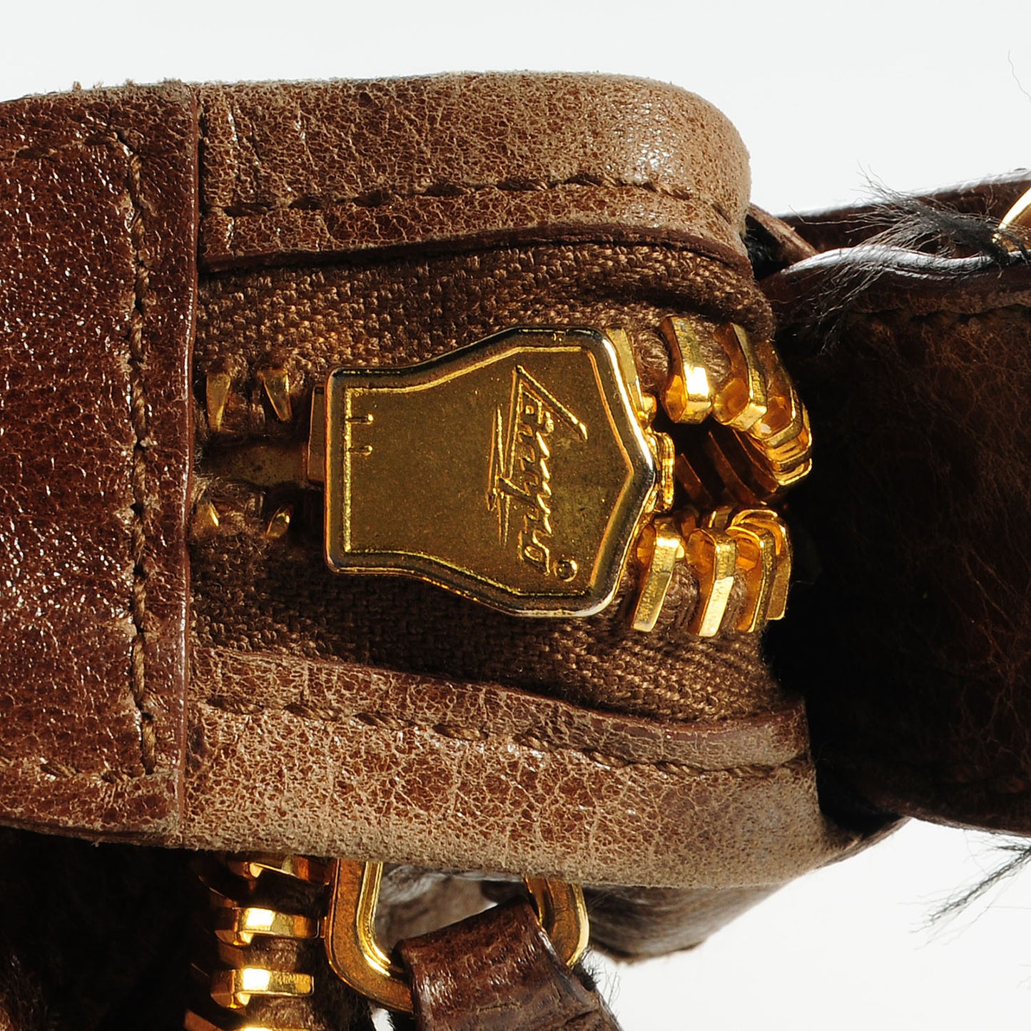 Agneau Giant 21 Gold Hardware Day Hobo Charbon