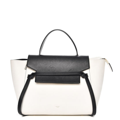 Celine Elephant Calfskin Mini Belt Bag White 1 of 16