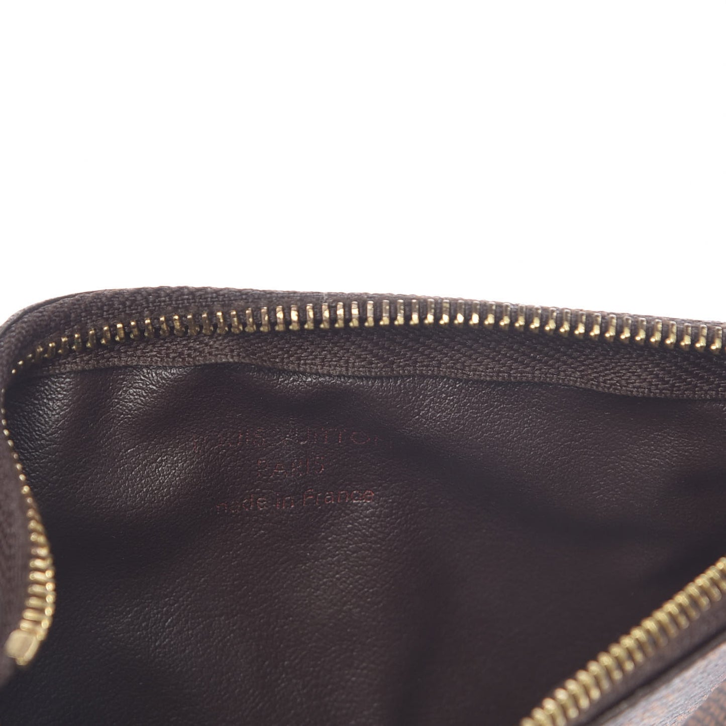 Damier Ebene Josephine Wallet Zippered Insert