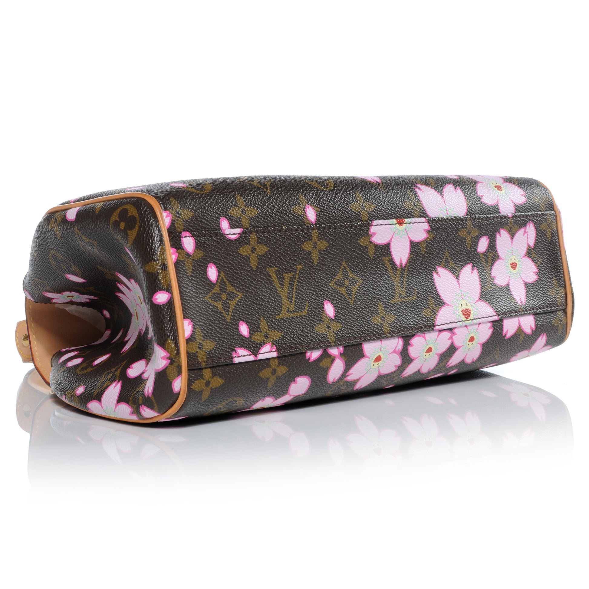 Louis Vuitton Monogram Cherry Blossom Sac Retro Bag Brown 4 of 9