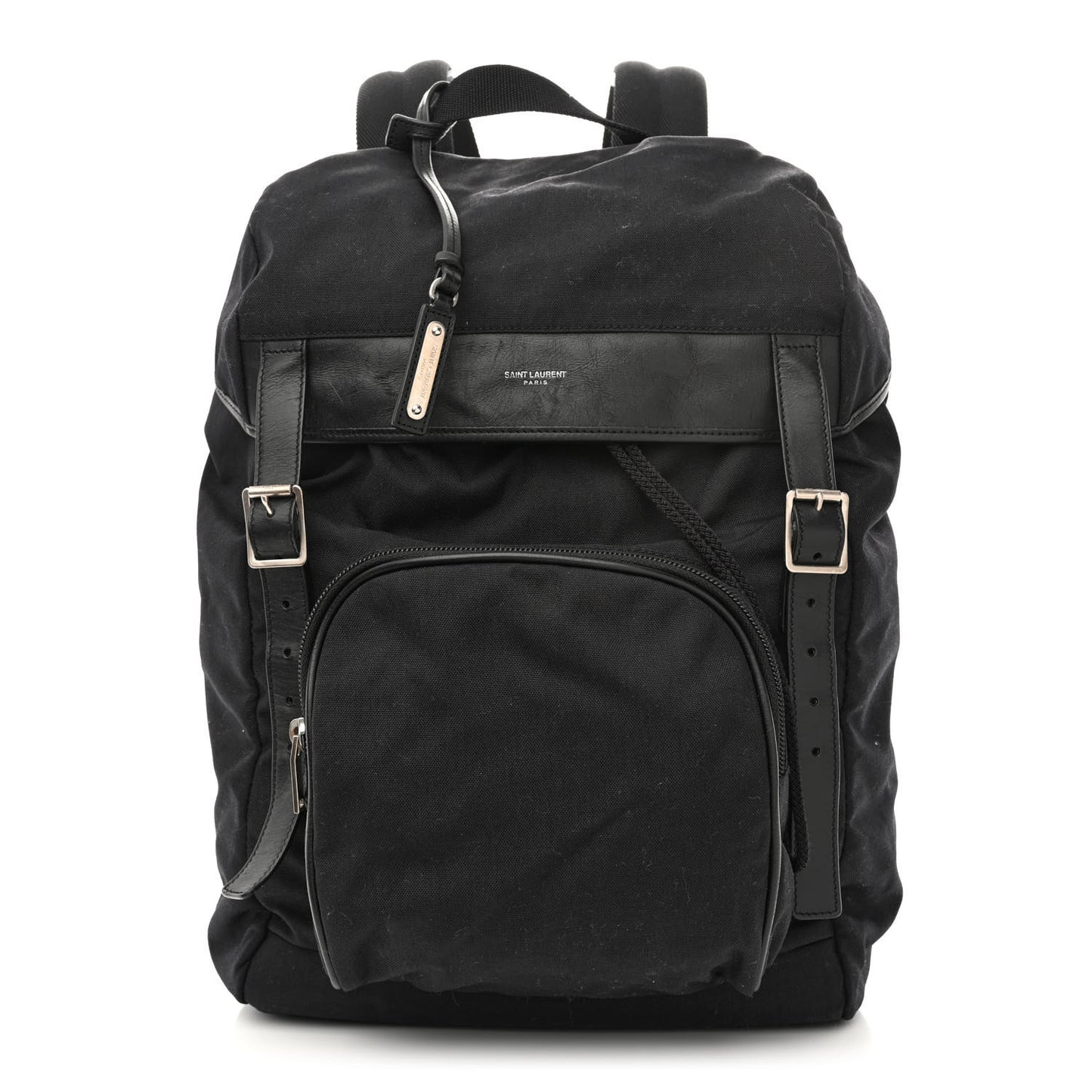 Canvas Moon Backpack Black