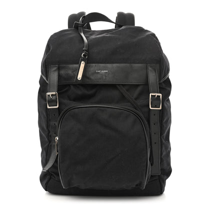 Saint Laurent Canvas Moon Backpack Black 1 of 11