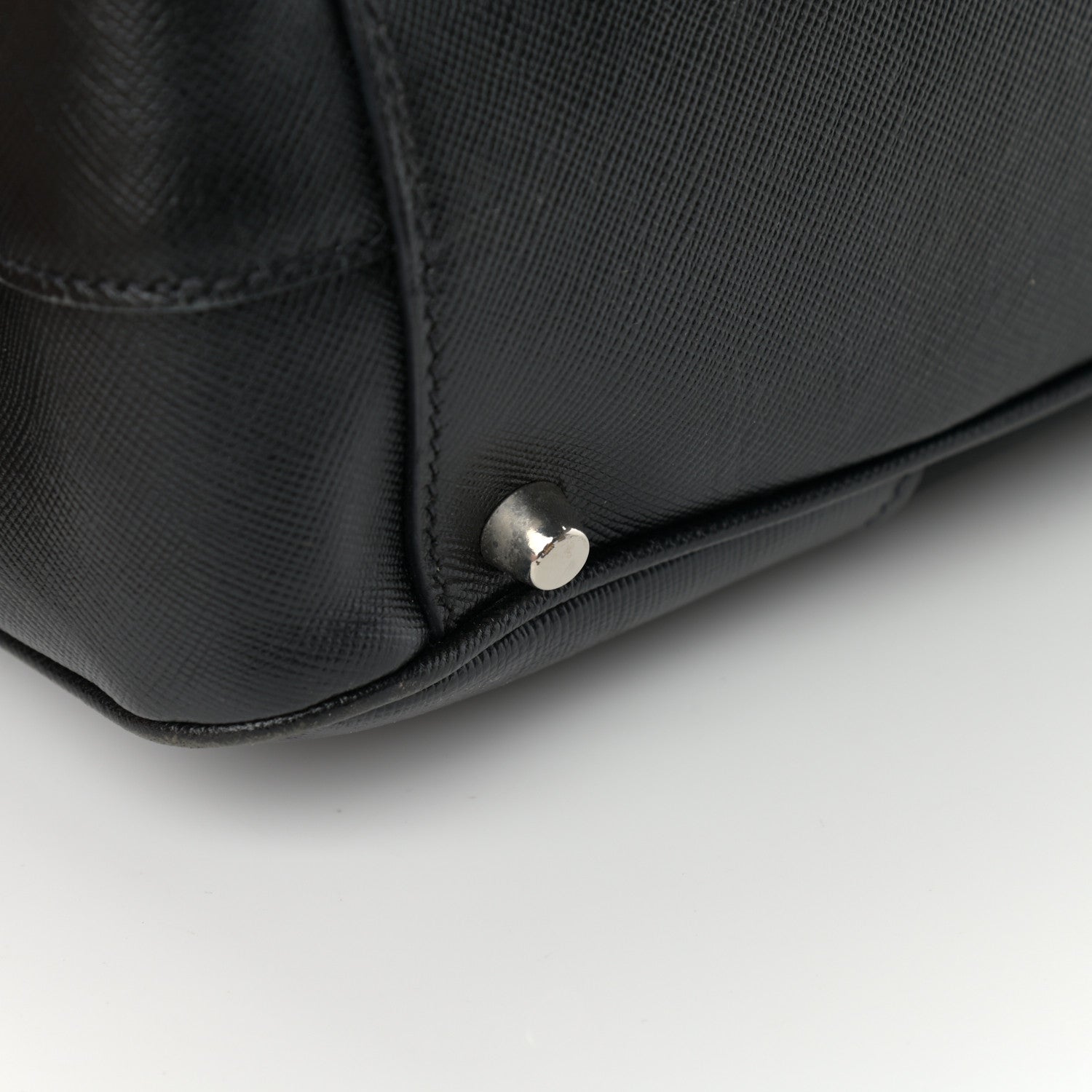 Prada Tessuto Nylon Saffiano Tote Black 15 of 15