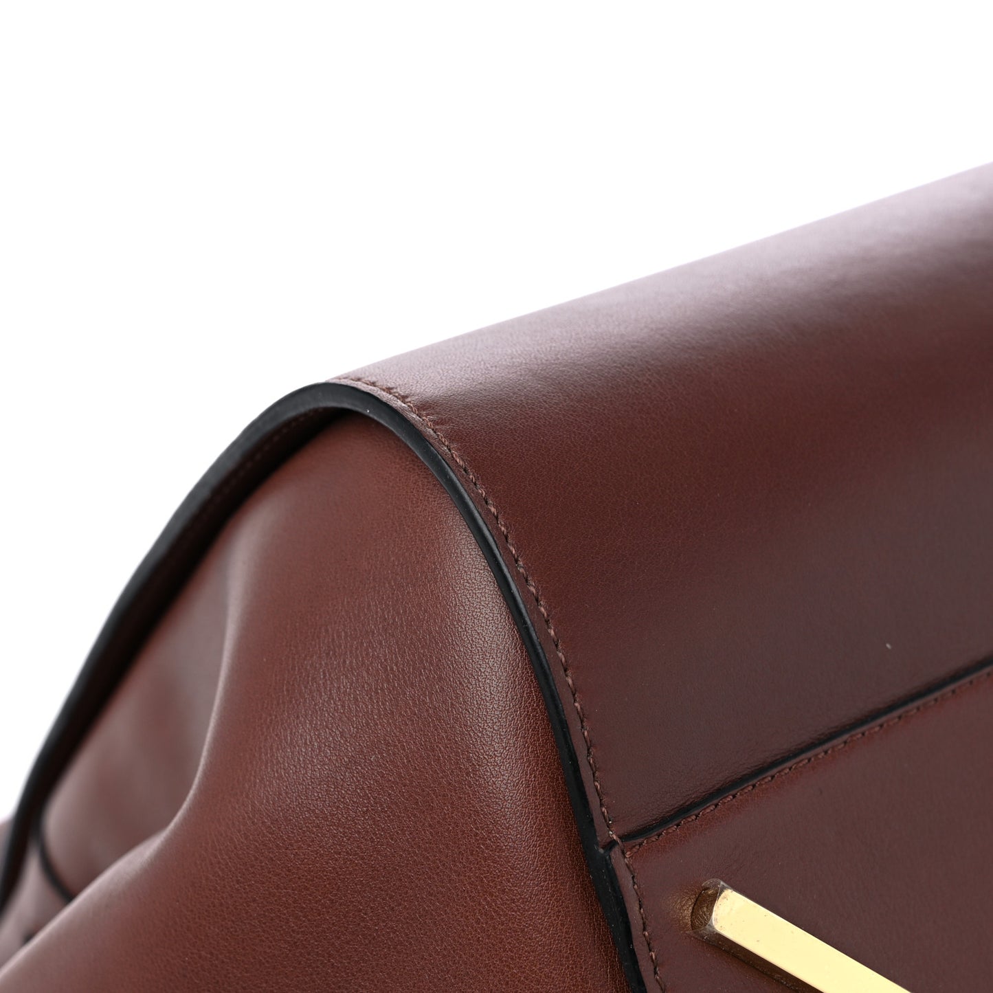 Calfskin Medium Hammock Shoulder Bag Brunette