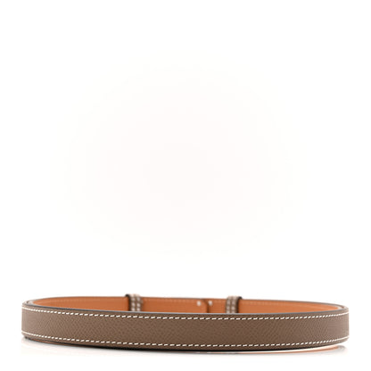 Hermes Epsom Kelly Belt Etoupe 2 of 3