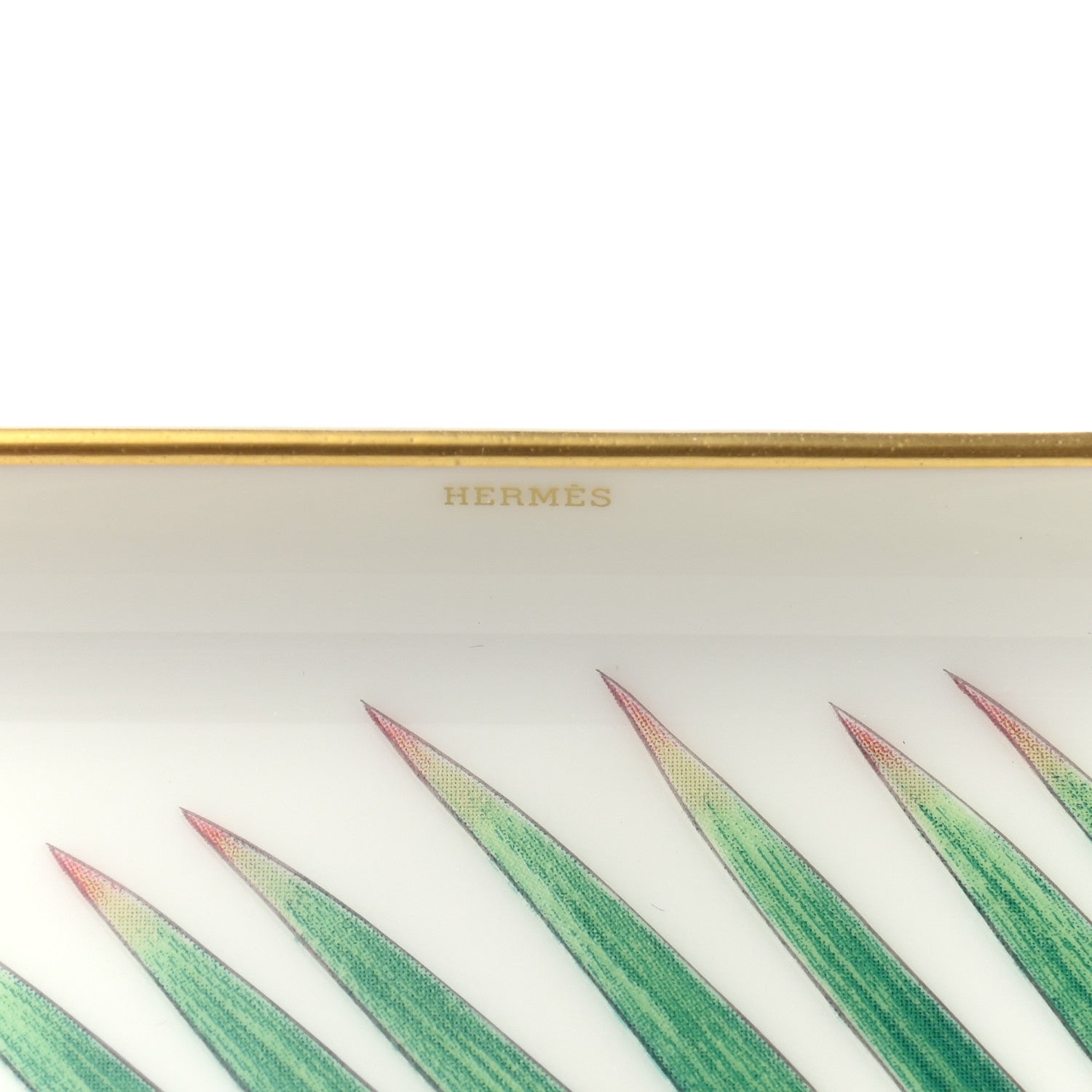 Hermes Porcelain Small Passifolia Tray N°2 7 of 8
