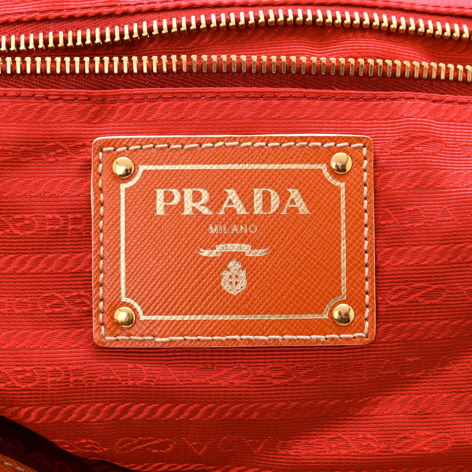 Prada Tessuto Nylon Saffiano Tote Giallo 6 of 13