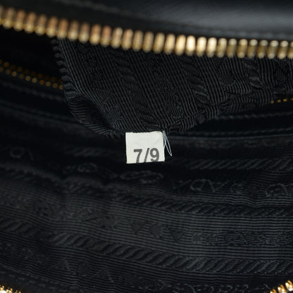 Prada Saffiano Lux Bowler Black 8 of 10