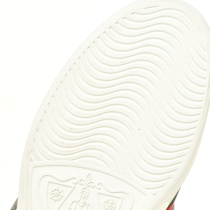Gucci Calfskin Ayers Web Mens Dionysus High Top Sneakers 7 White 7 of 14