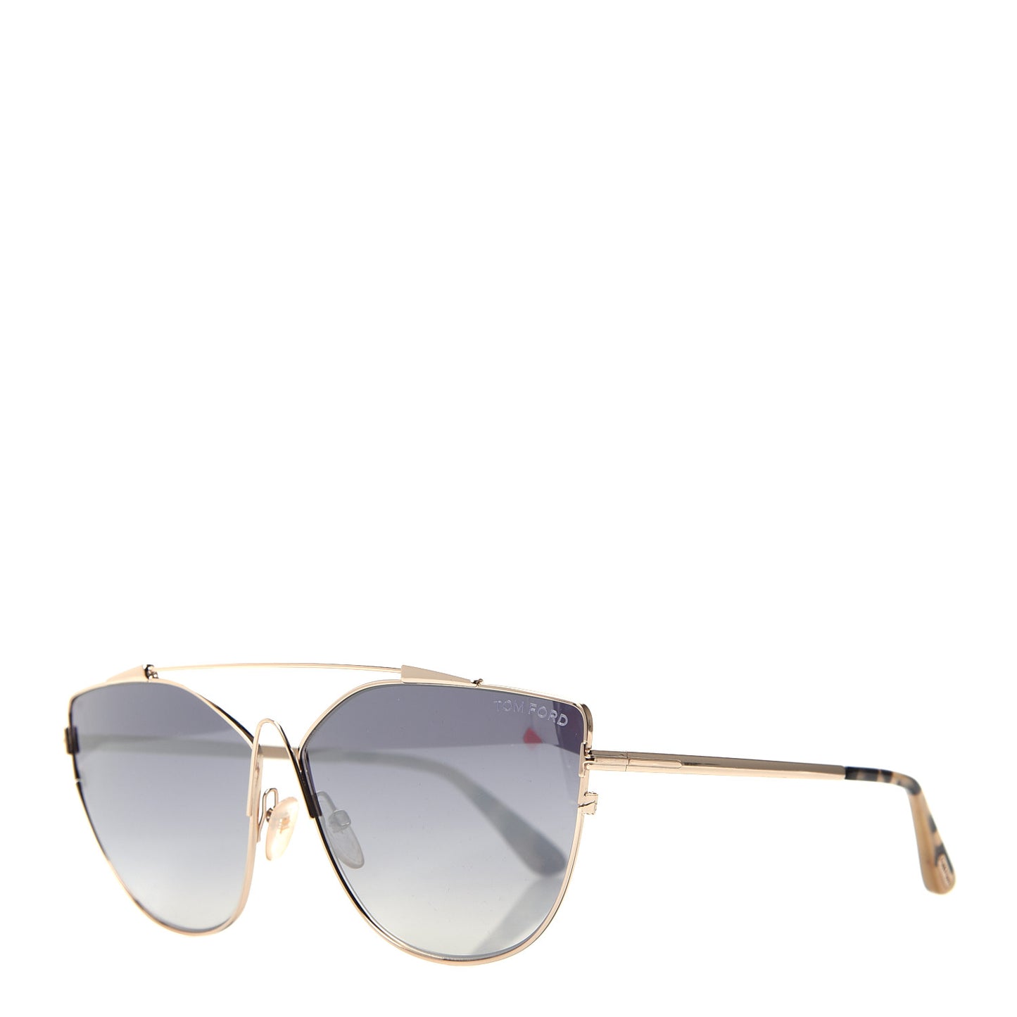Metal Jacquelyn 02 Aviator Sunglasses TF563 Gold