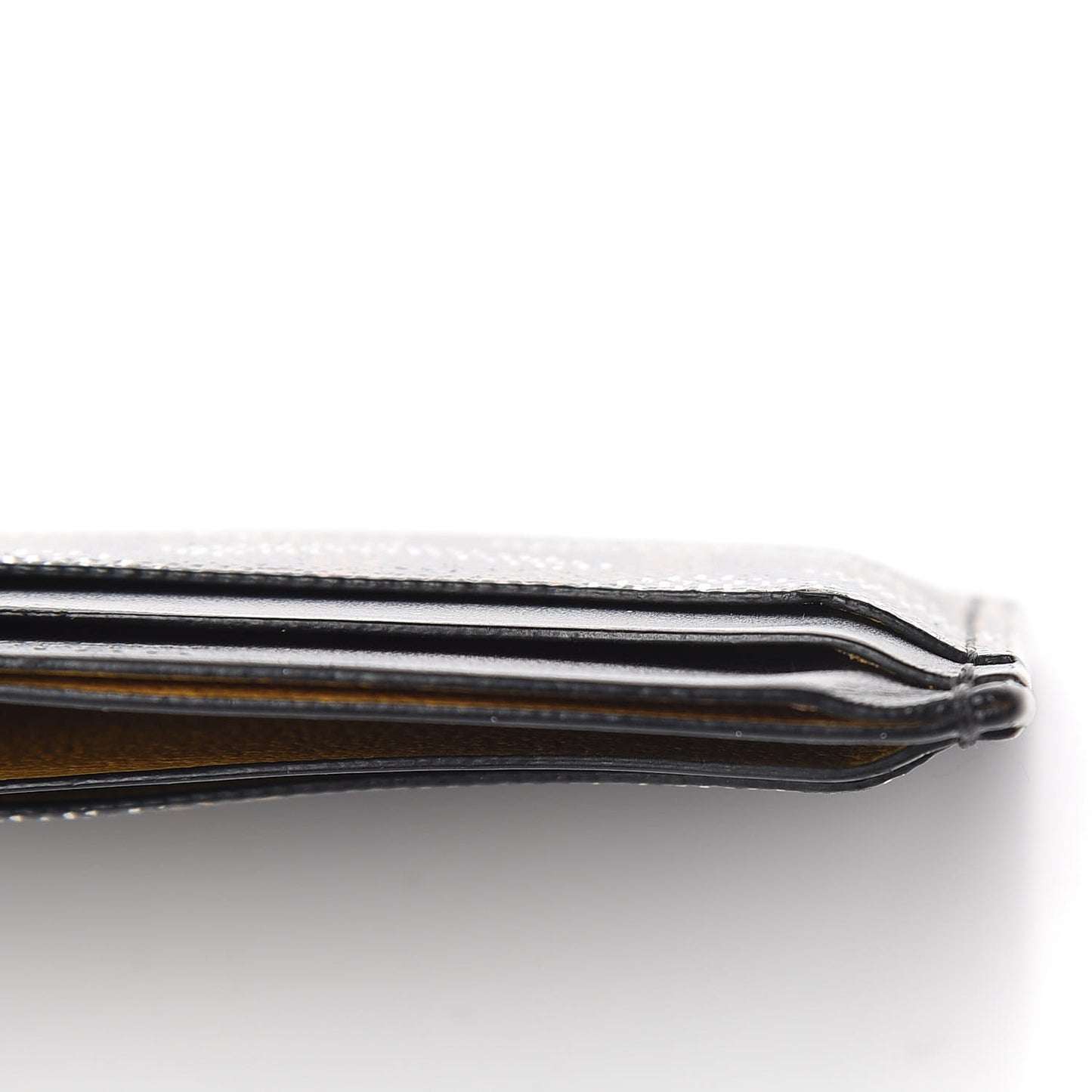 Goyardine Saint Sulpice Card Holder Black