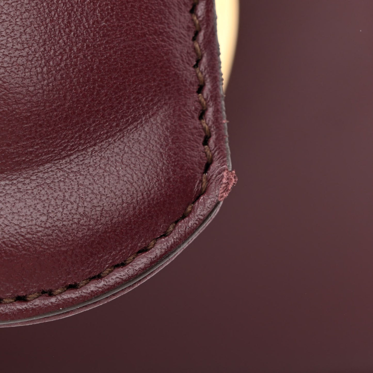 Calfskin Thalia Flap Shoulder Bag Wine