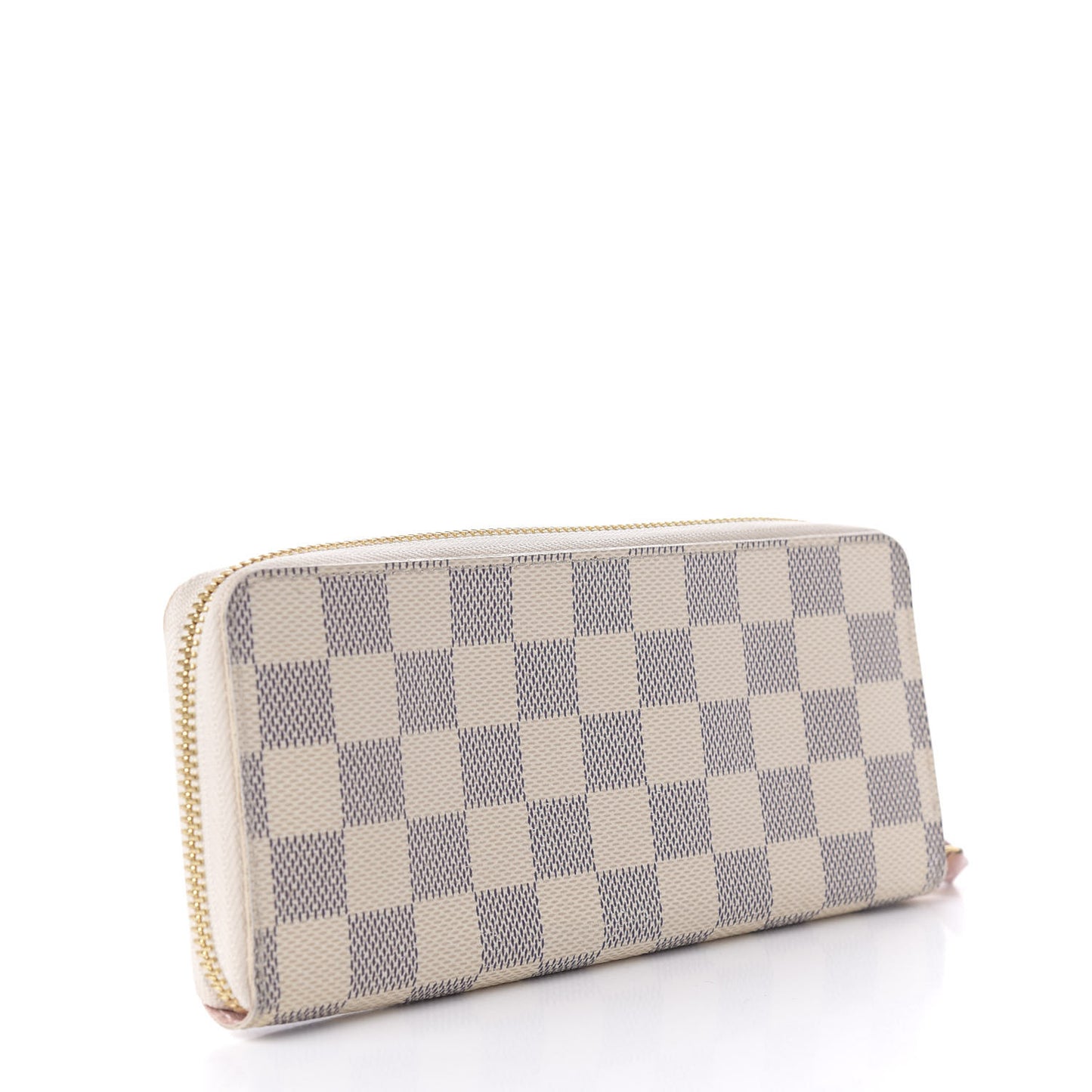 Damier Azur Clemence Wallet Rose Ballerine