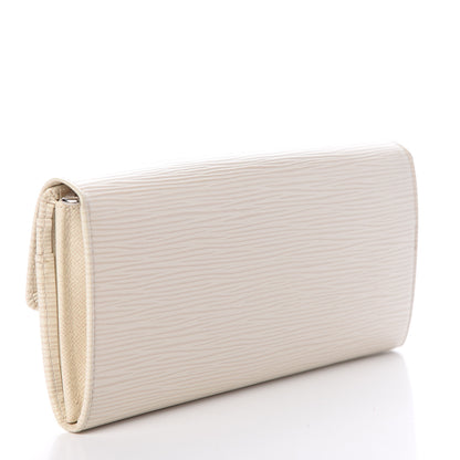 Louis Vuitton Epi Sarah Wallet Ivory Ivory 3 of 6