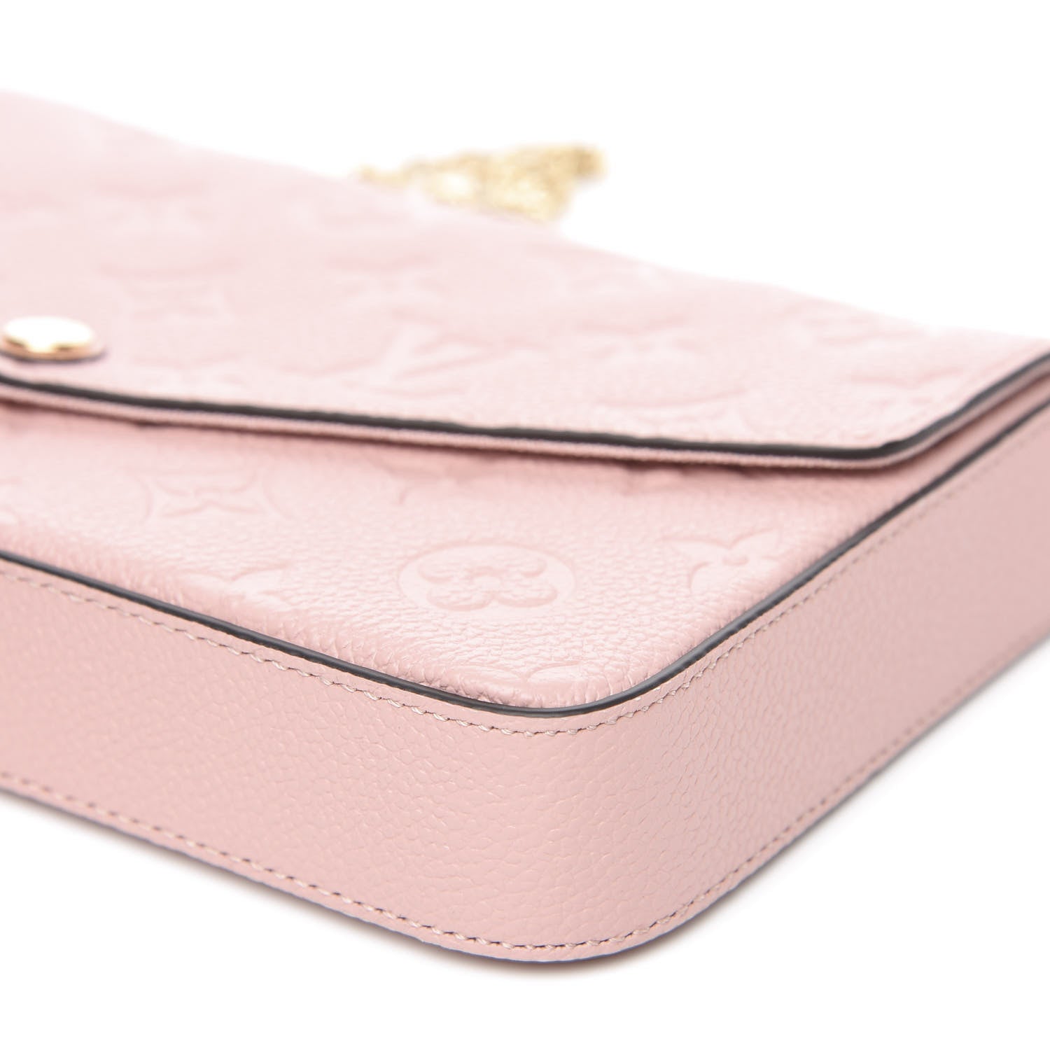 Louis Vuitton Empreinte Pochette Felicie Chain Wallet Rose Poudre 11 of 11