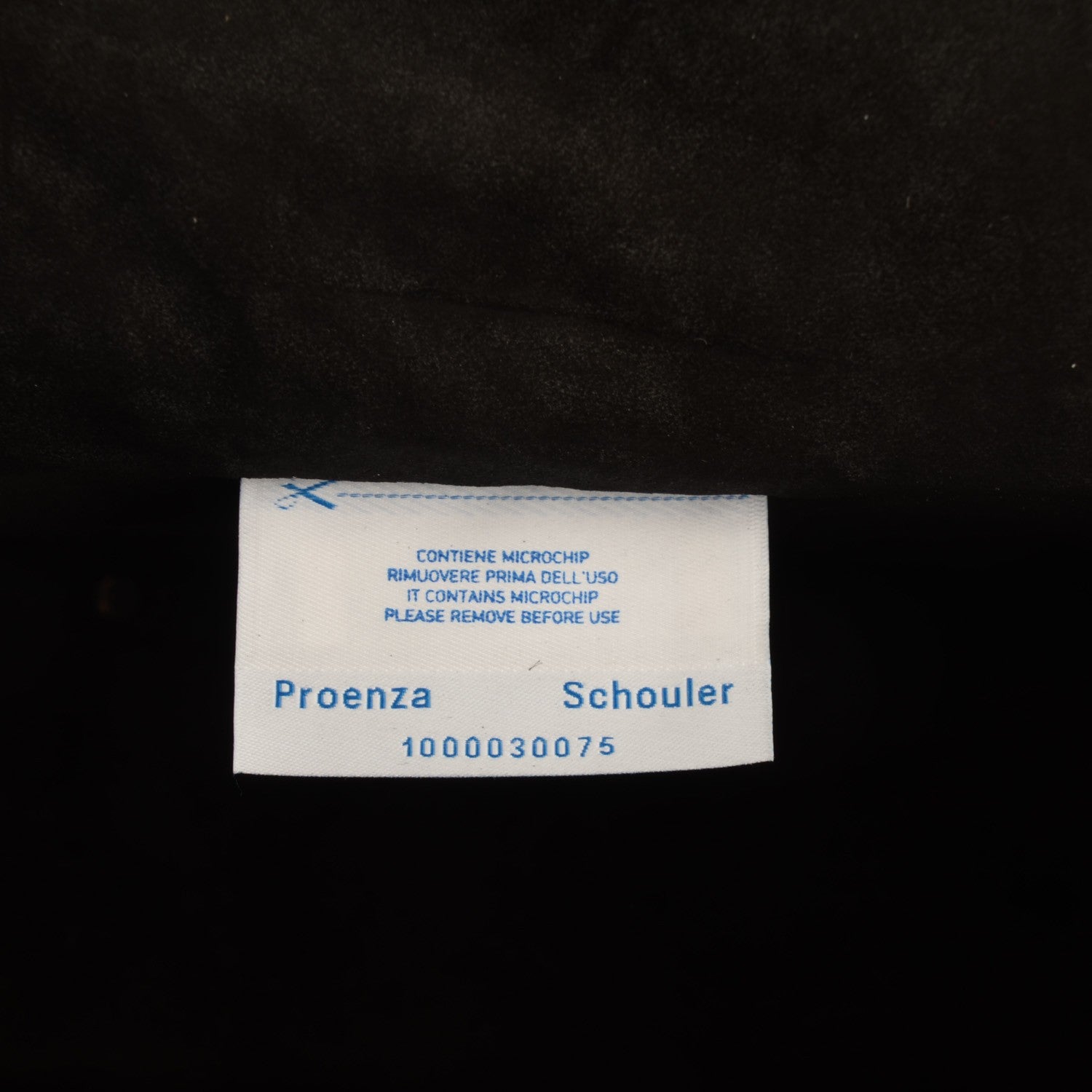 Proenza Schouler Pebbled Calfskin Small Courier Black 6 of 7