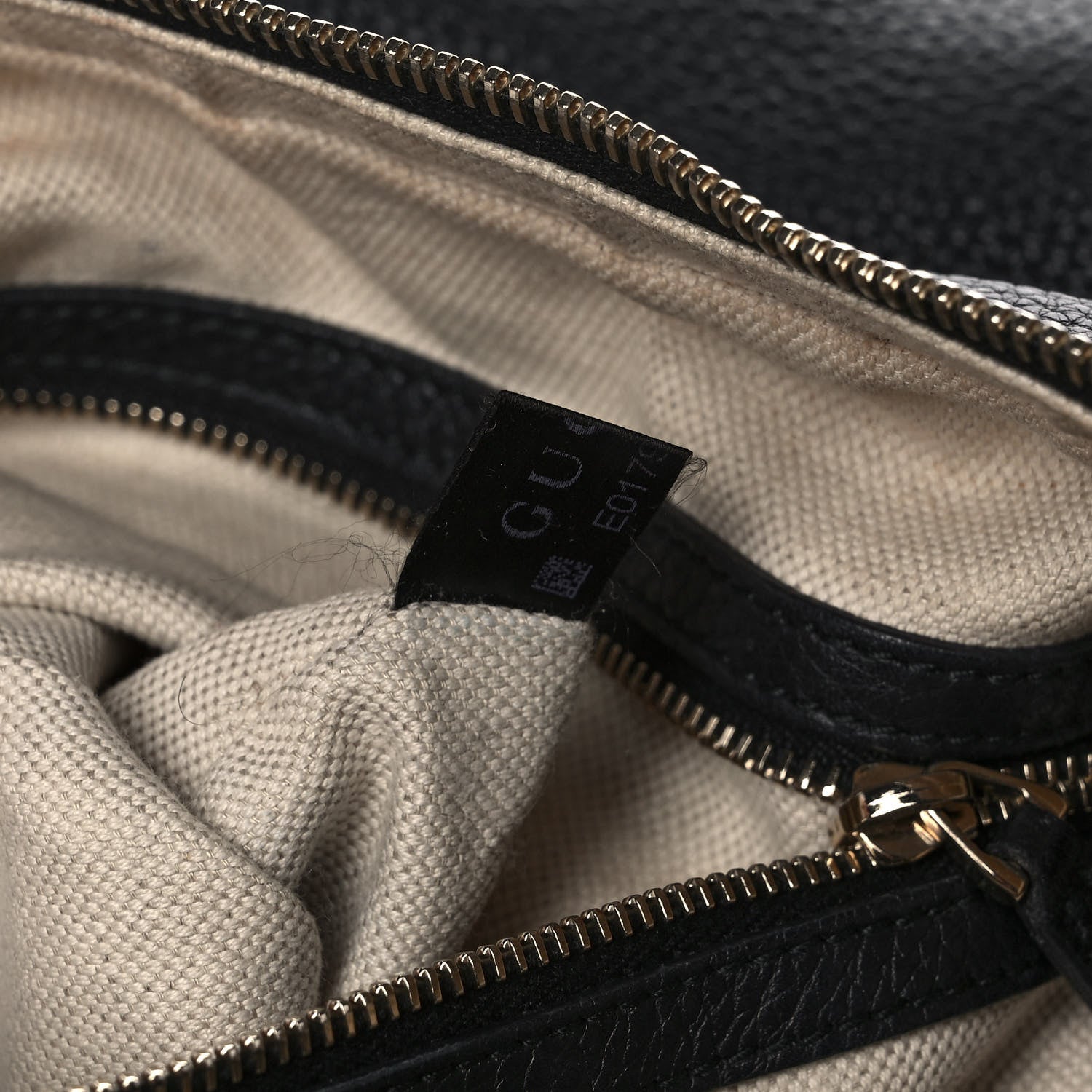 Gucci Pebbled Calfskin Small Miss GG Hobo Black 11 of 12