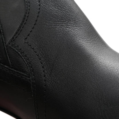 Christian Louboutin Calfskin Santigag 85 Ankle Boots 40 Black 9 of 9