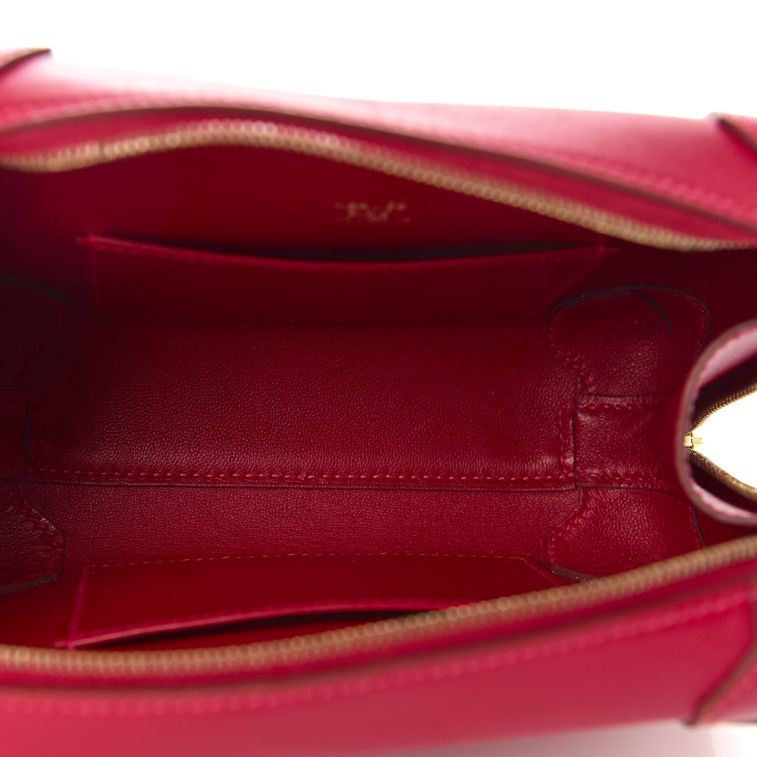 Hermes Tadelakt Mini Pochette Maxibox Rouge Vif 5 of 8