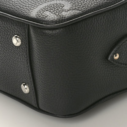 Gucci Piuma Calfskin Jumbo GG Embossed Medium Messenger Bag Black 10 of 10