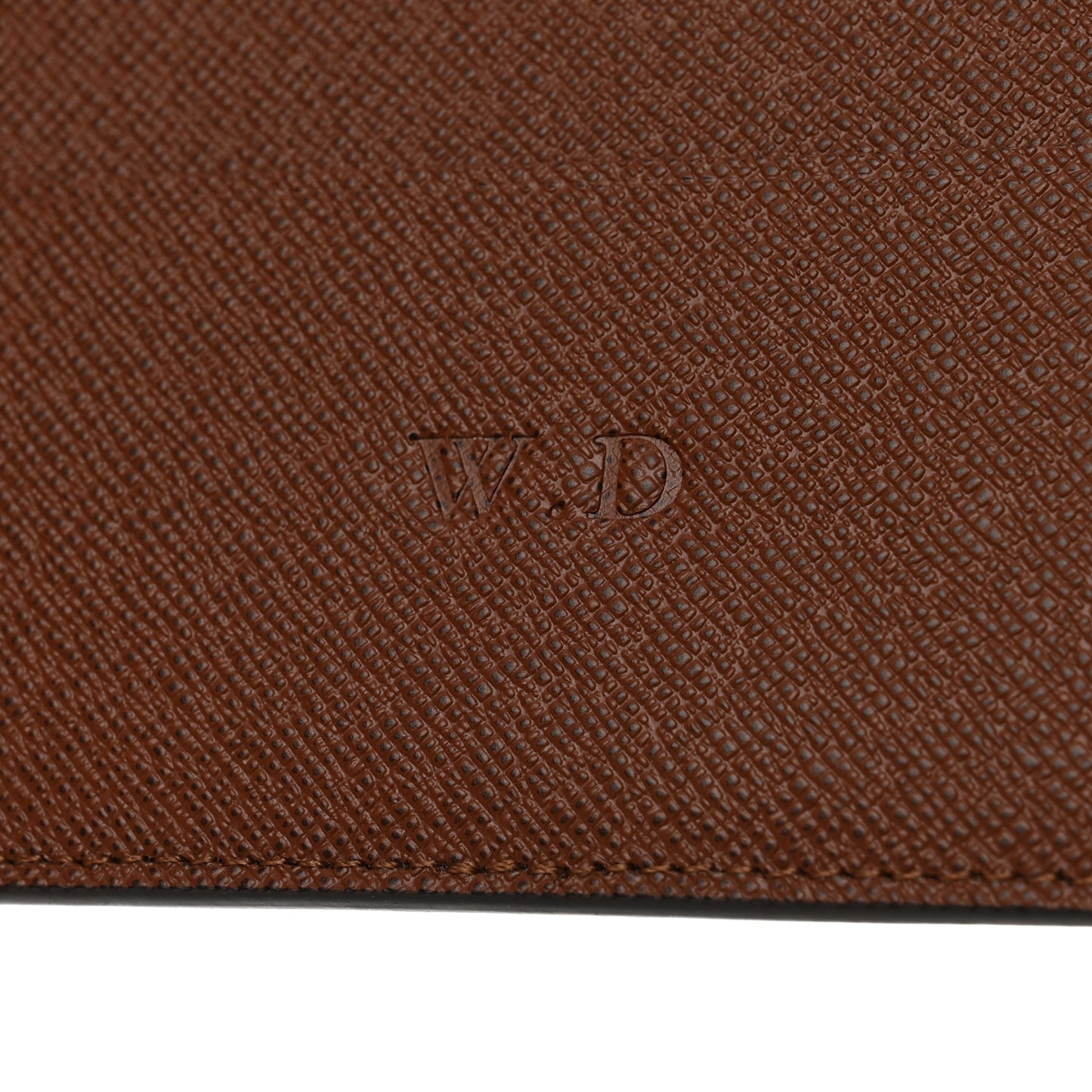 Monogram Desk Agenda Cover