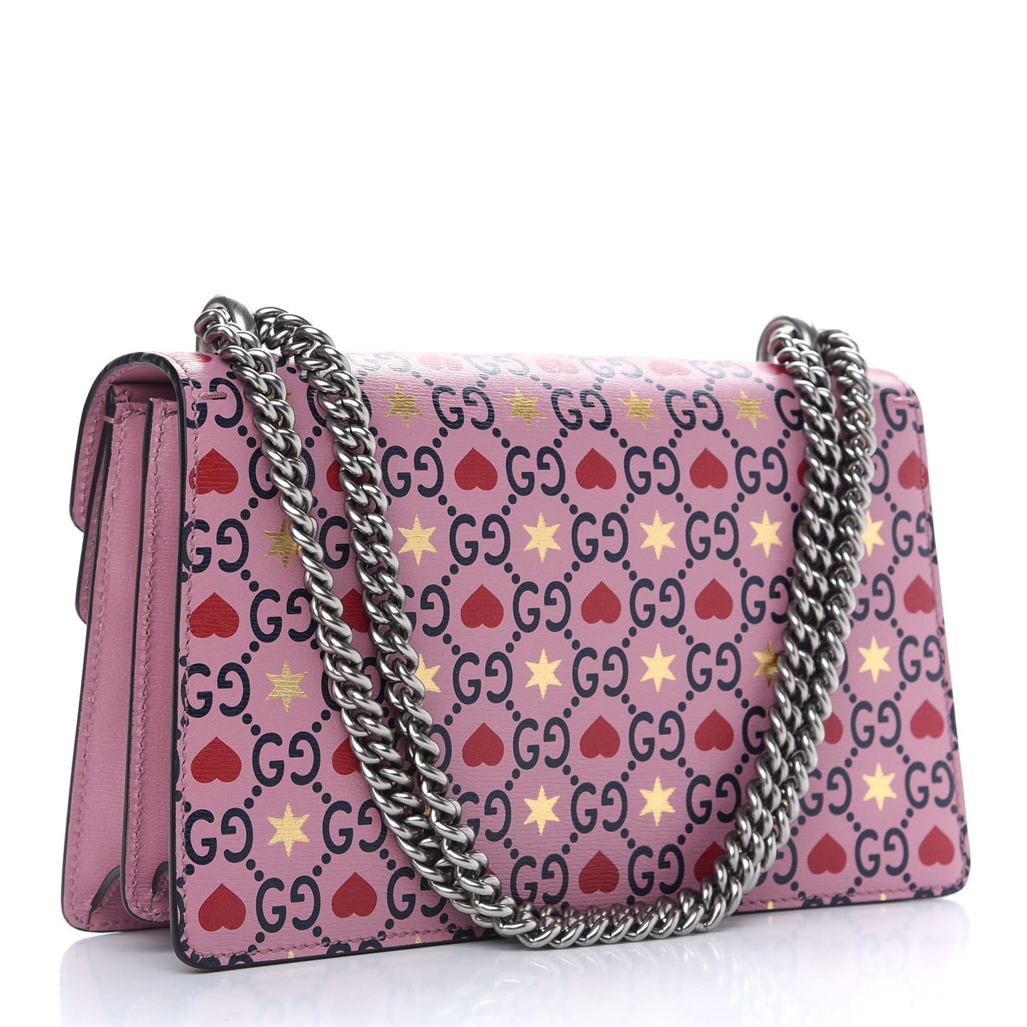 Calfskin Valentine's Day Exclusive Small Dionysus Bag Pink