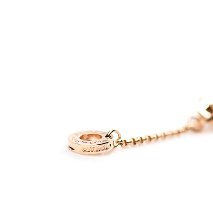 Bulgari 18K Rose Gold Diamond Small B.Zero1 Pave Pendant Necklace 6 of 7