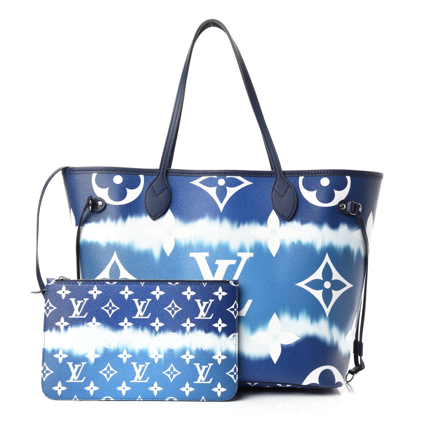 Monogram Escale Neverfull MM Blue