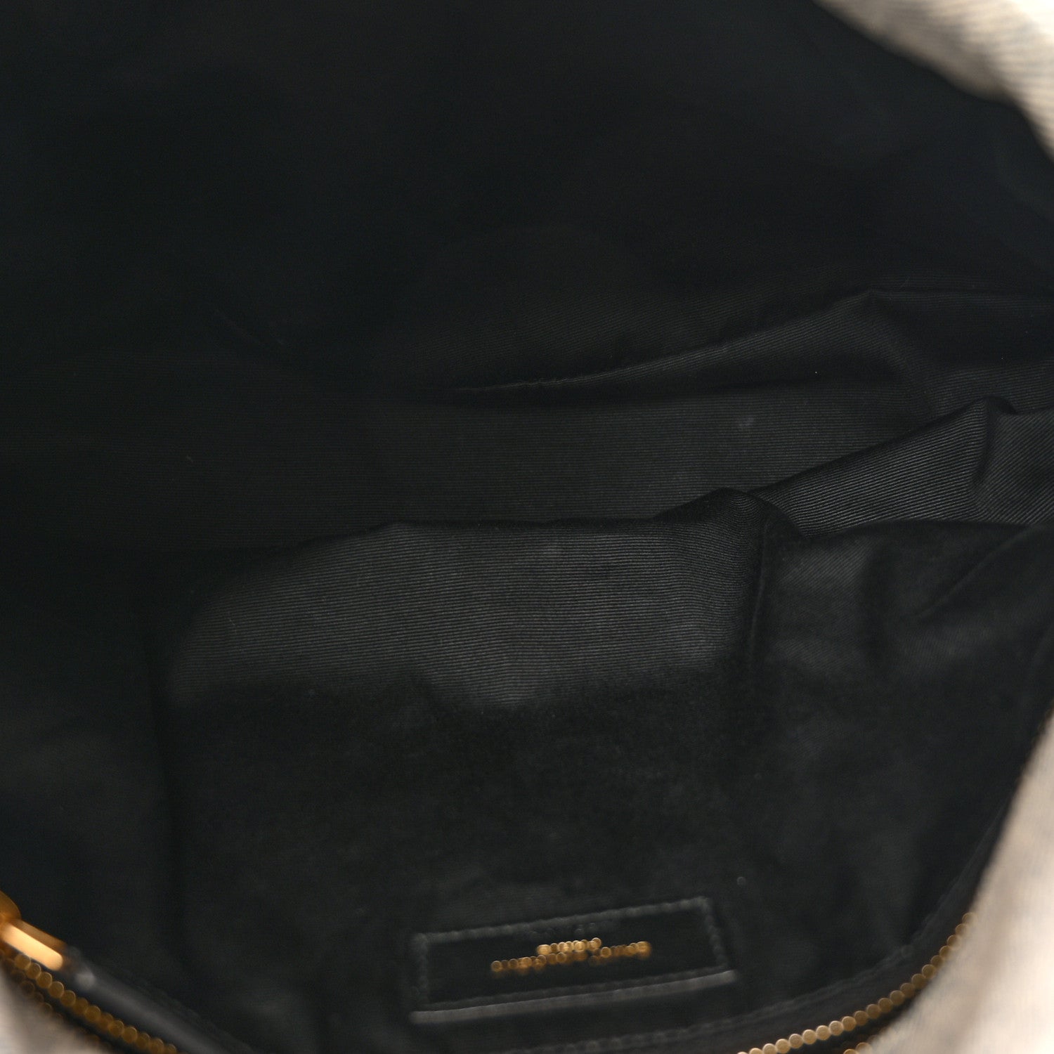 Saint Laurent Denim Quilted Medium Loulou Puffer Monogram Chain Satchel Rodeo Blue 5 of 11