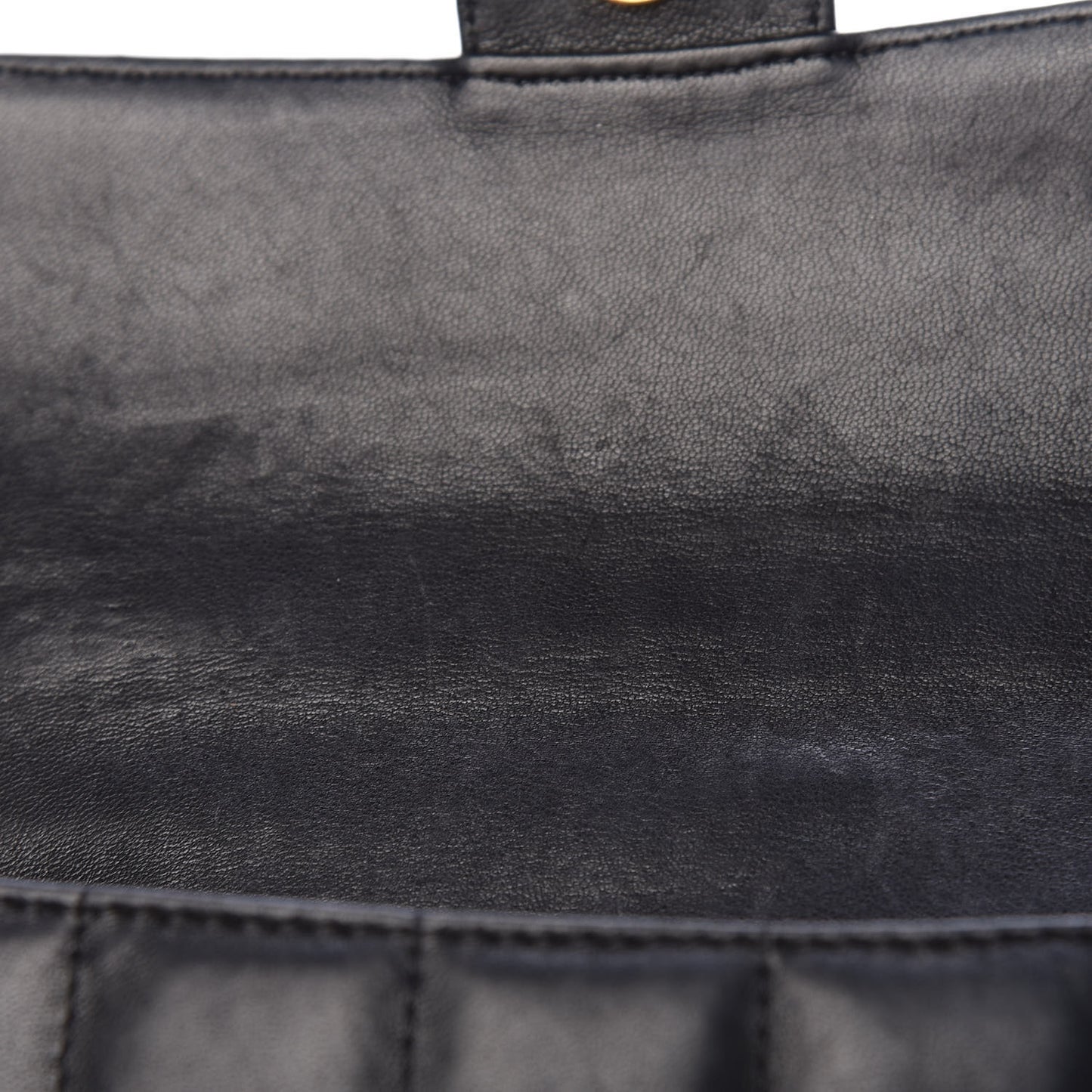 Lambskin Quilted Mini Chocolate Bar Camellia Flap Black