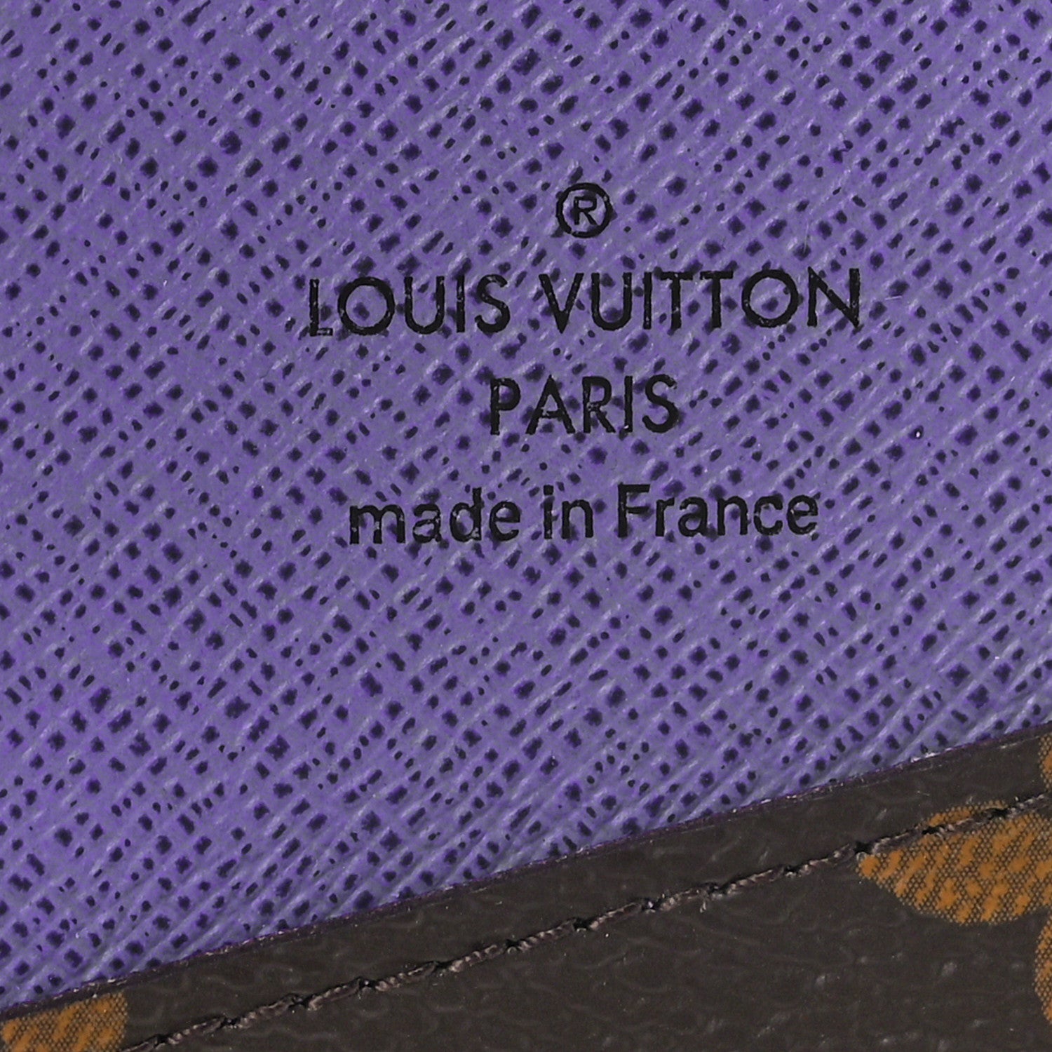 Louis Vuitton Monogram Pocket Organizer NM Purple 6 of 9