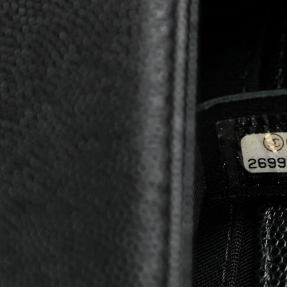 Chanel Caviar Quilted Medium Boy Flap Black 7 of 12
