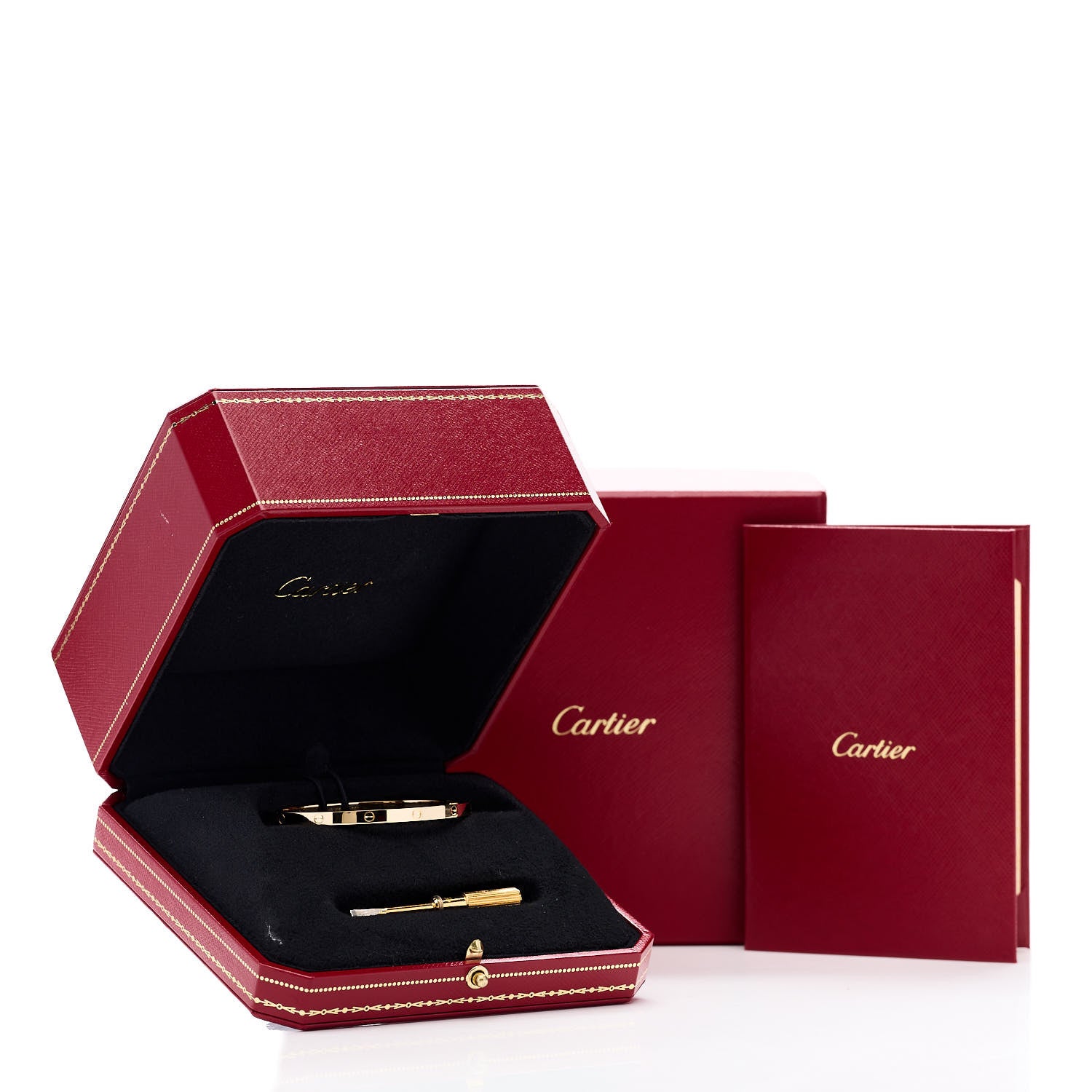 Cartier 18K Yellow Gold Small LOVE Bracelet 16 8 of 8