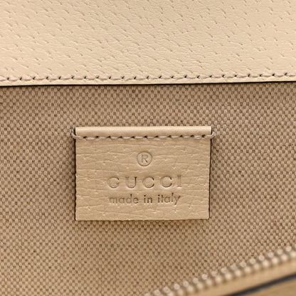 Gucci Textured Calfskin Crystal Small Dionysus Shoulder Bag Mystic White 7 of 12