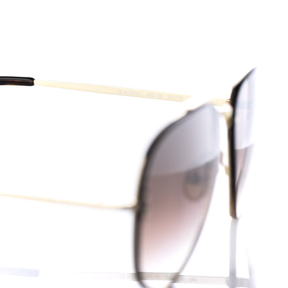 Celine Mirror Aviator Sunglasses CL 41392/S Gold Tortoise 6 of 7