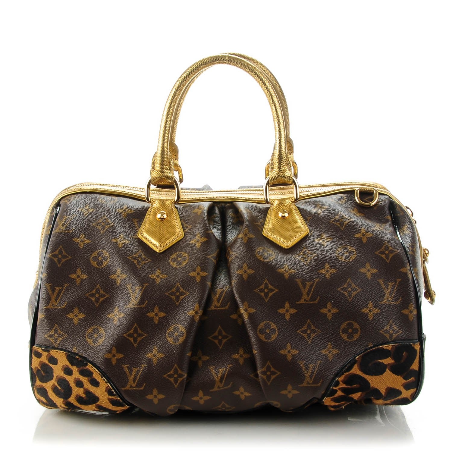 Louis Vuitton Monogram Leopard Stephen Bag 1 of 8