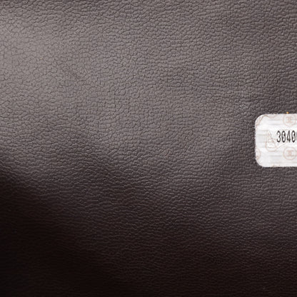 Chanel Wool Quilted Shopper Tote Brown 8 of 11