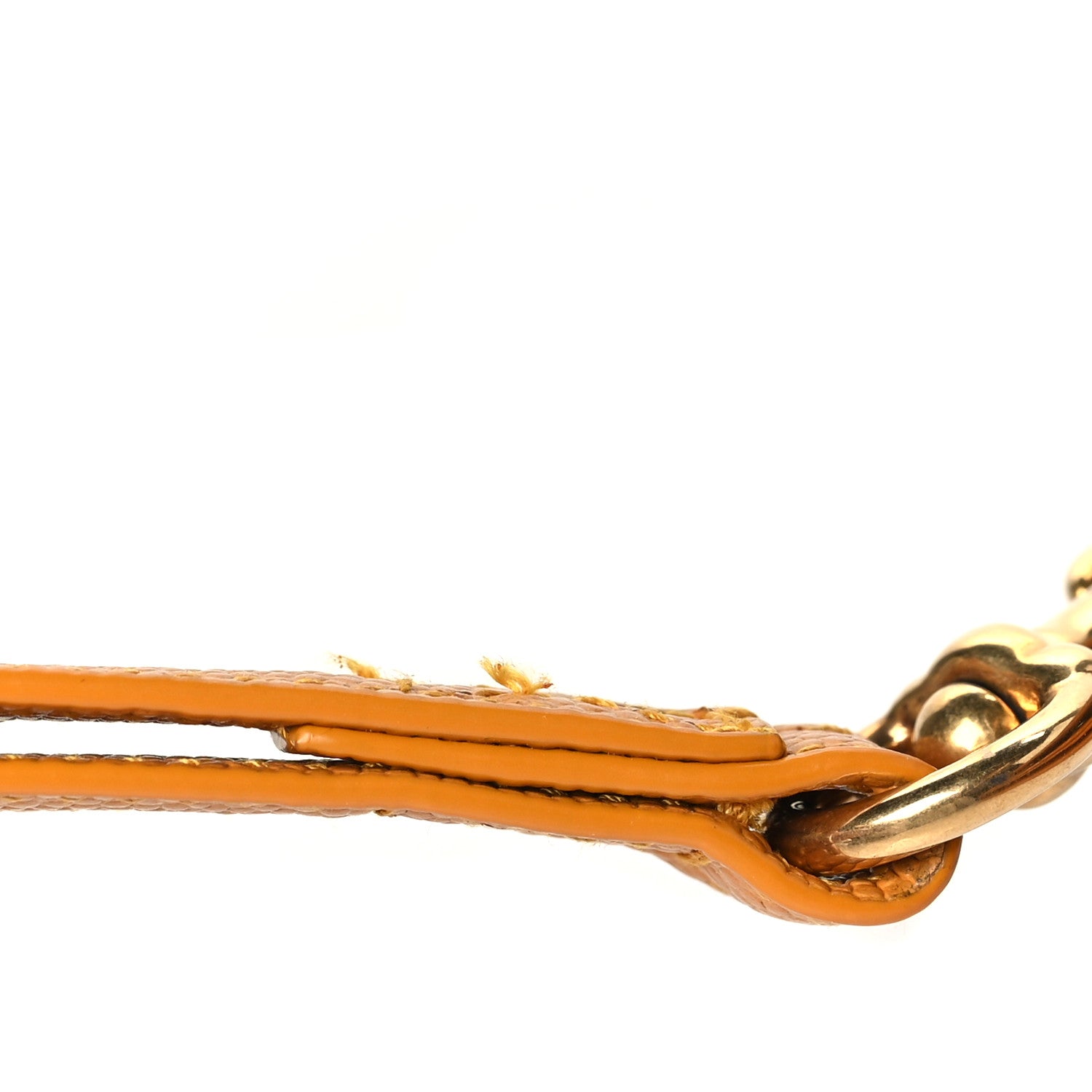 Saint Laurent Grain De Poudre Matelasse Chevron Monogram Cassandre Flap Pouch Senape Yellow 11 of 12