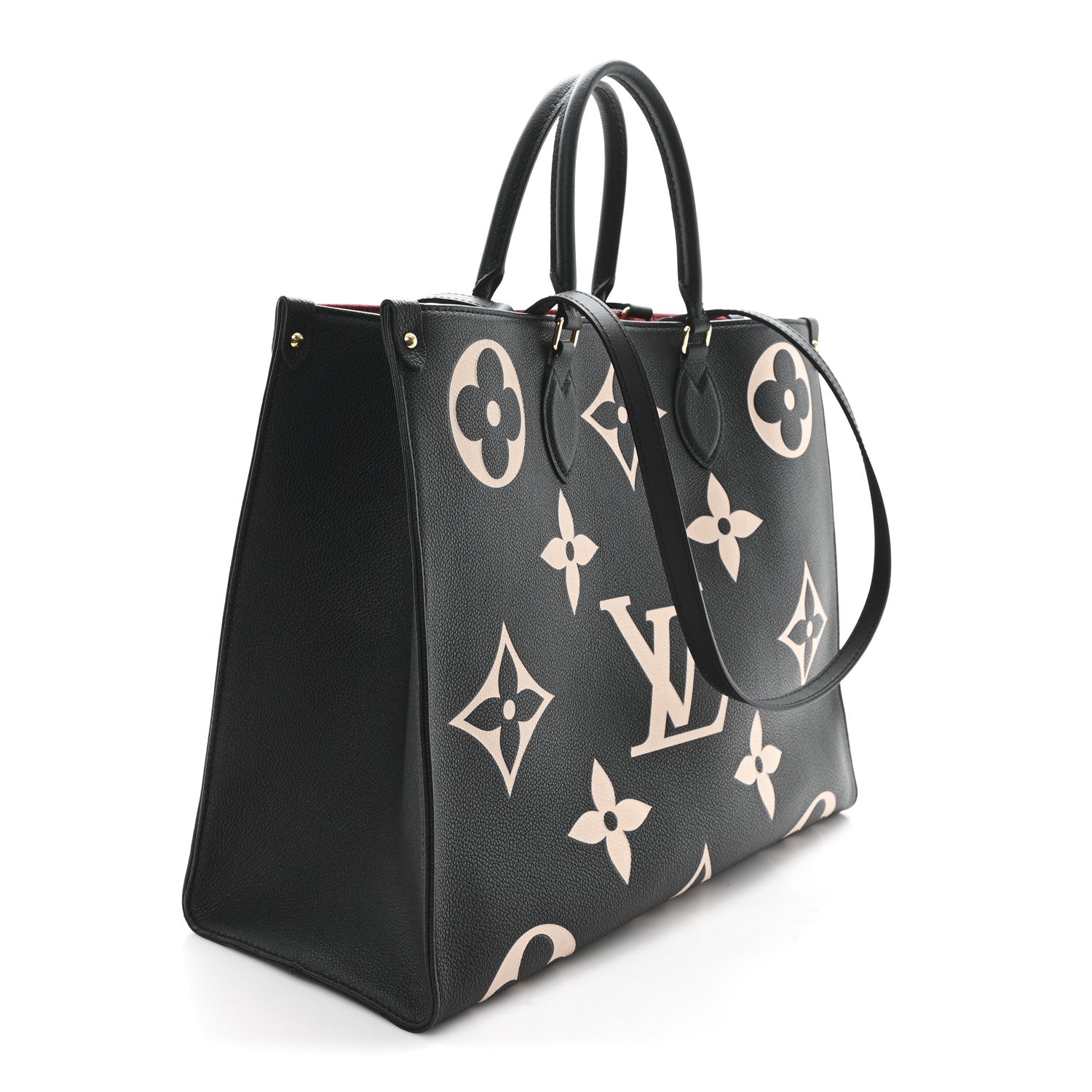 Louis Vuitton Empreinte Monogram Giant Onthego GM Black Beige 3 of 9