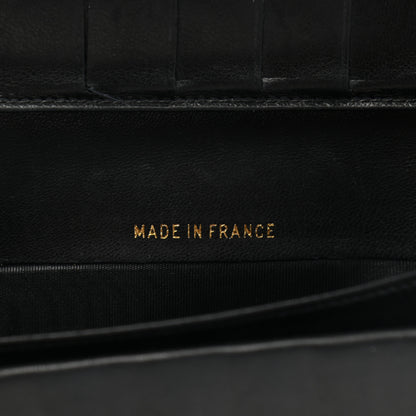 Chanel Patent Timeless CC French Wallet Black 9 of 9