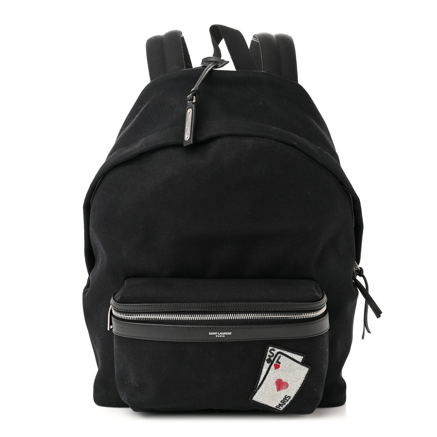 Canvas SL Playing Cards City Backpack Black