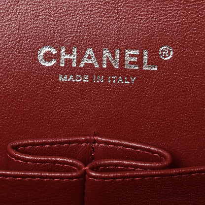 Chanel Caviar Quilted Jumbo Double Flap Dark Red 7 of 10