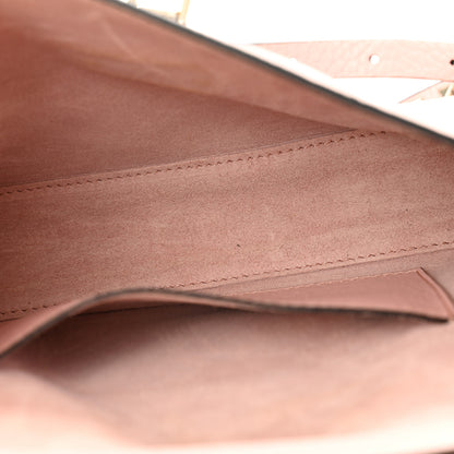 Valentino Garavani Pebbled Calfskin Medium Rockstud Flip Lock Crossbody Bag Loto 5 of 11