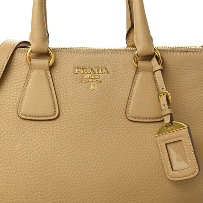 Prada Vitello Daino Zip Tote Sughero 11 of 12
