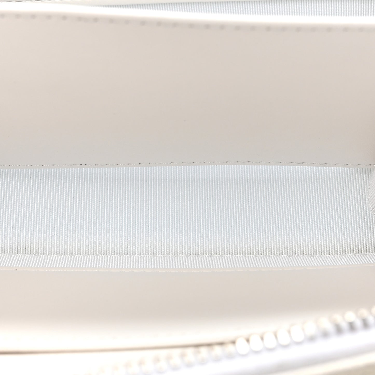 Caviar Quilted Camera Bag White