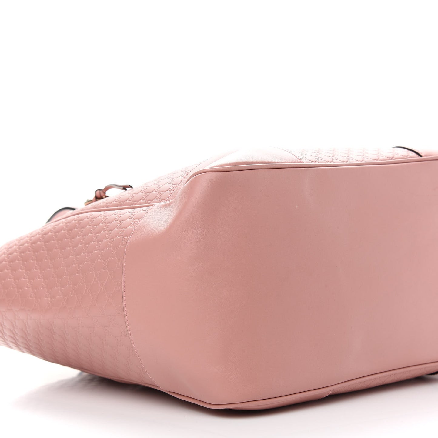 Microguccissima Bree Zippered Tote Soft Pink