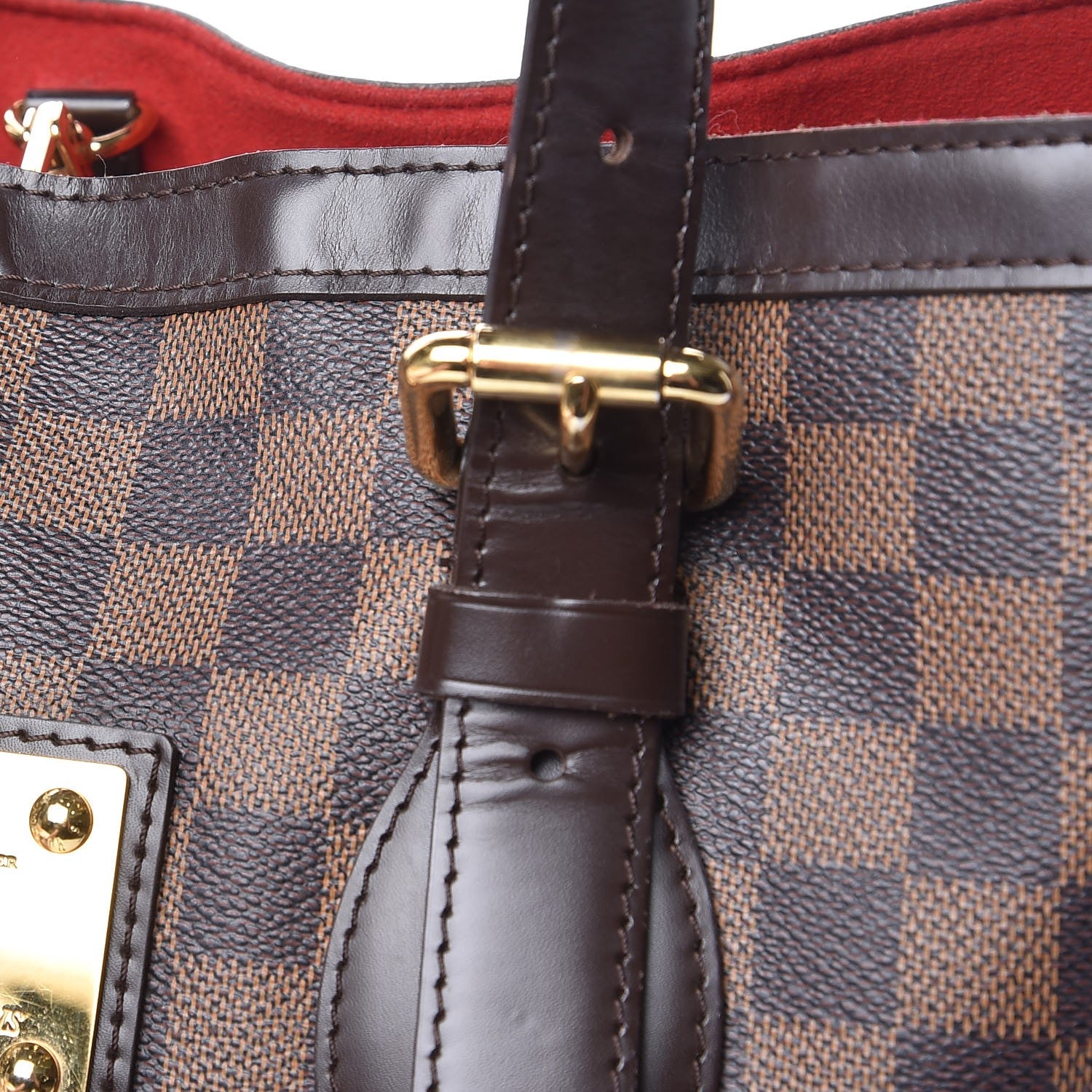 Louis Vuitton Damier Ebene Hampstead MM 11 of 17