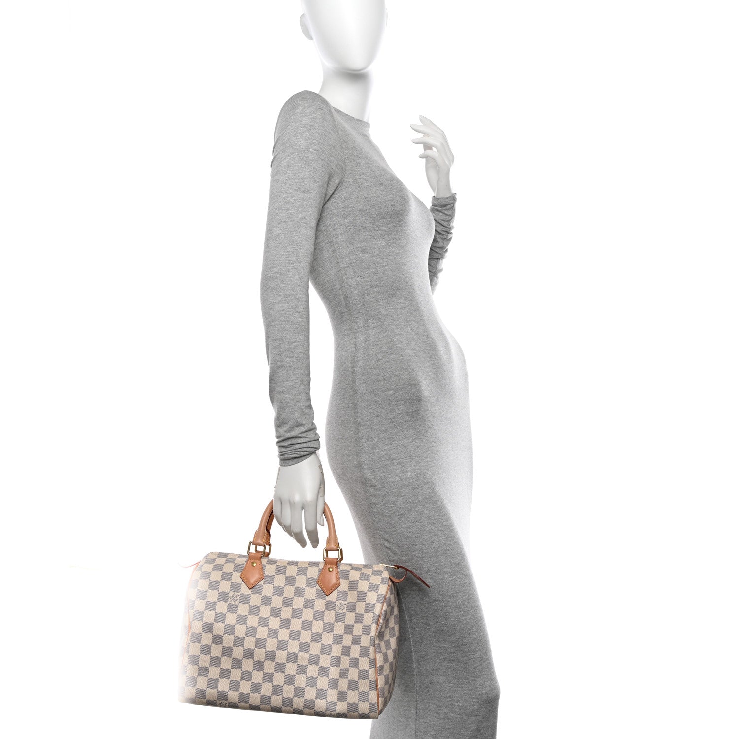 Louis Vuitton Damier Azur Speedy 30 2 of 10